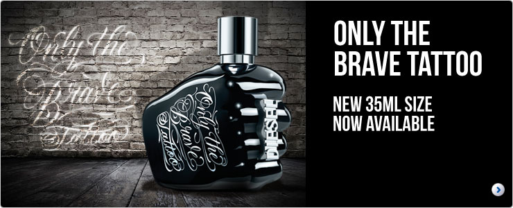 New Diesel Only The Brave Tattoo now in 35ml